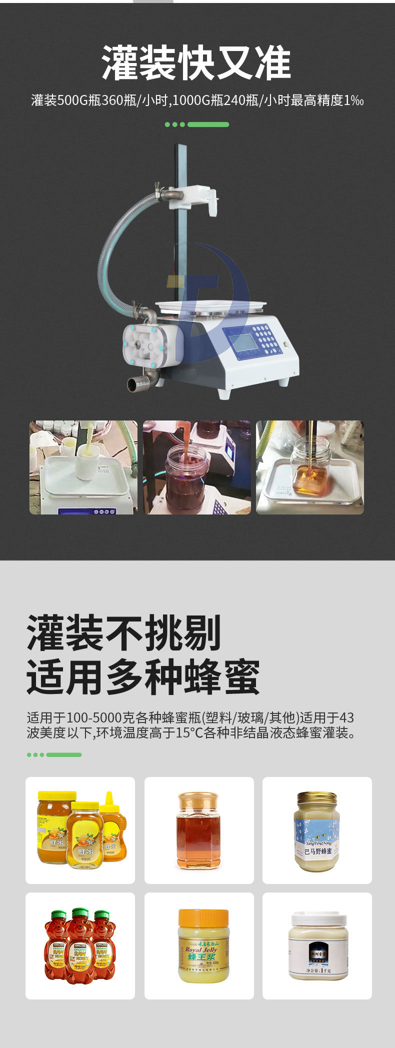 蜂蜜灌裝機(jī)五花八門該如何選擇？